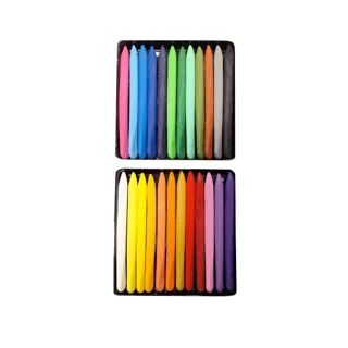 مداد شمعی/پاستل 24 رنگ قلمی