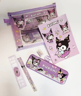 ست هدیه جامدادی فانتزی کرومی