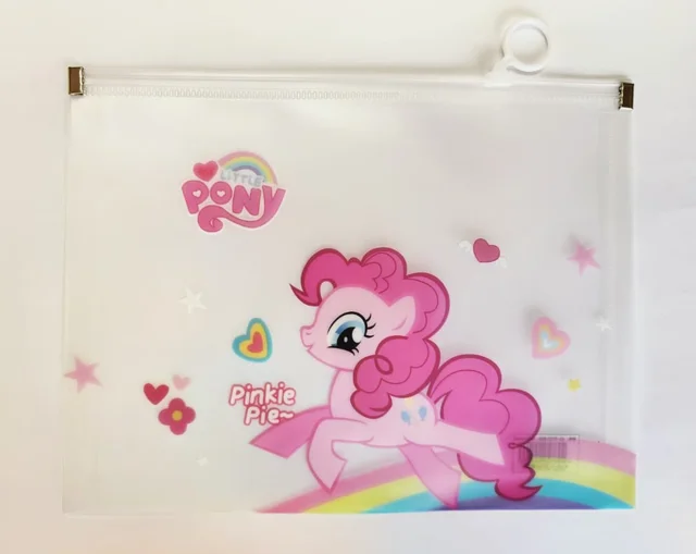 پوشه / کاور شیشه ای زیپ دار فانتزی A5