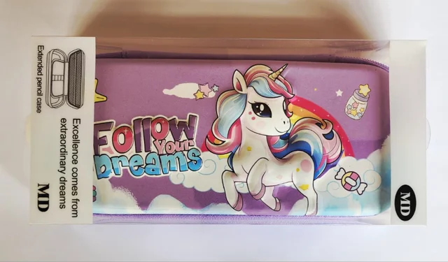 جامدادی سه بعدی فانتزی طرح کارتونی