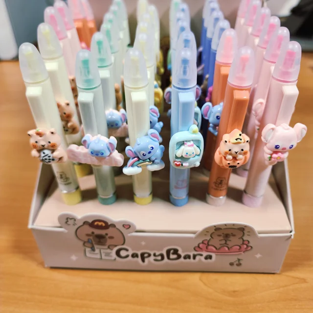 خودکار هایلایتر دار عروسکی