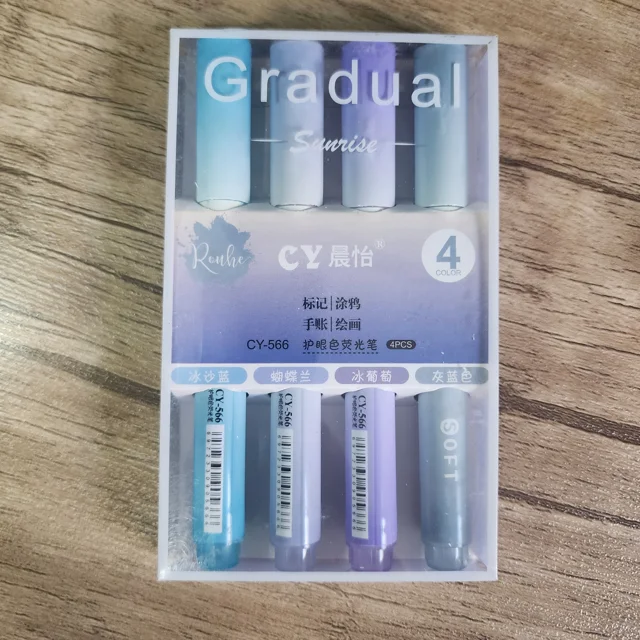 هایلایتر قلمی پاستلی Gradual Soft