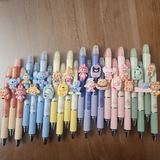 خودکار هایلایتر دار عروسکی