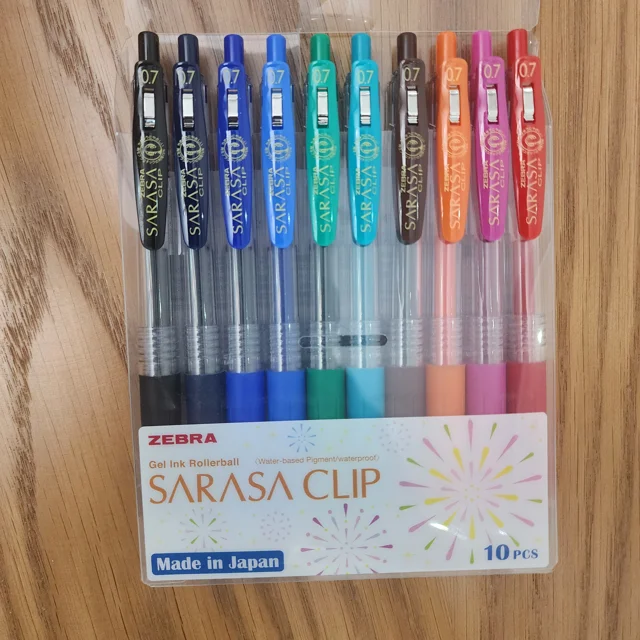 رنگ بندی 10 رنگ روان نویس ساراسا