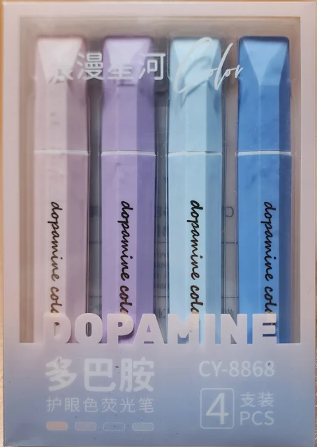 هایلایتر پاستلی دوپامین