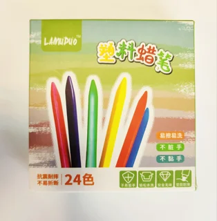 مداد شمعی/پاستل 24 رنگ قلمی