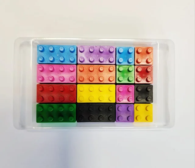 پاستل 16 رنگ فانتزی مدل لگویی