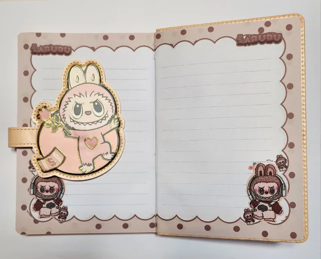 دفتر چرمی فانتزی مگنتی