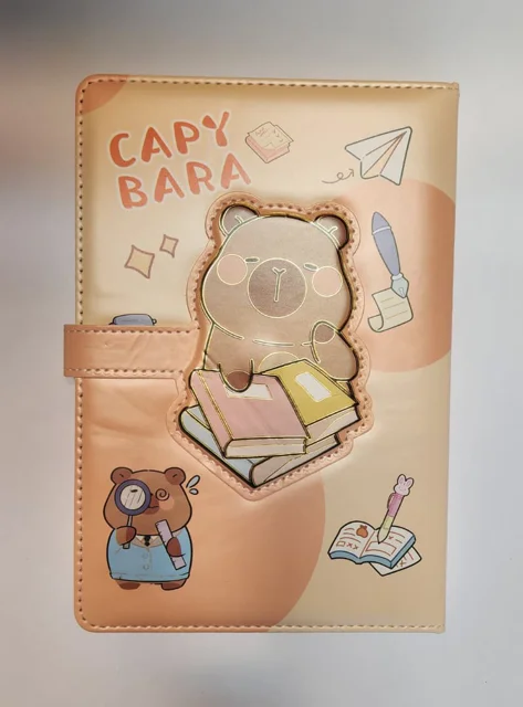 دفتر چرمی فانتزی مگنتی