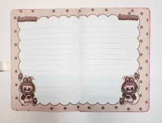 دفتر چرمی فانتزی مگنتی