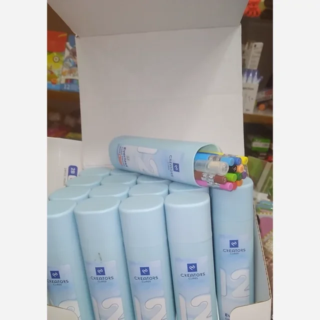 مداد رنگی 12 رنگ بینهایت کریتورز کلاس مدل اتودی