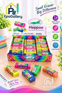 پاک کن رنگی Heppoo